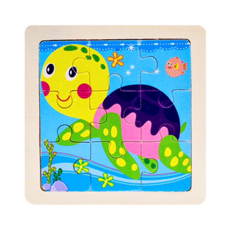 Wooden Jigsaw Puzzles Kids Activity